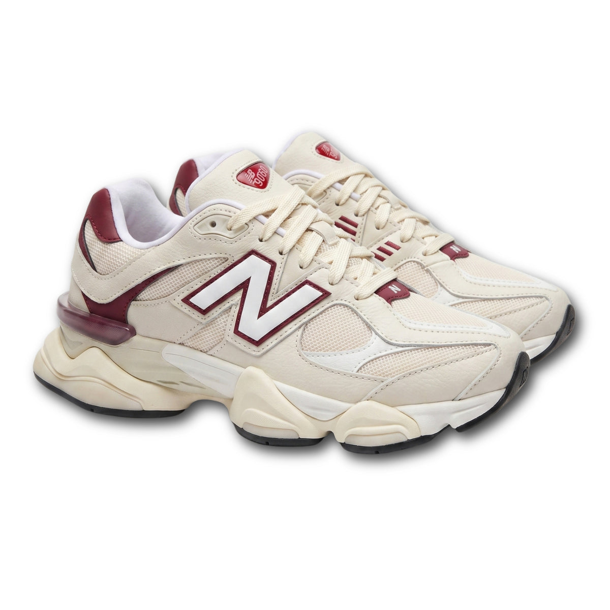 New Balance 9060 Linen Burgundy